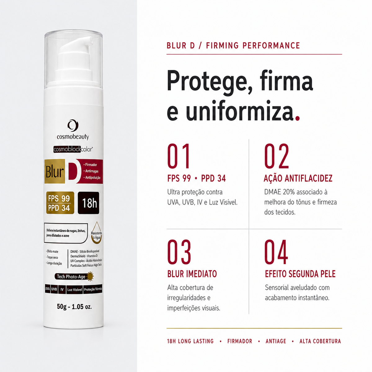 protetor-solar-com-cor-cosmoblock-blur-d-fps-99-50g
