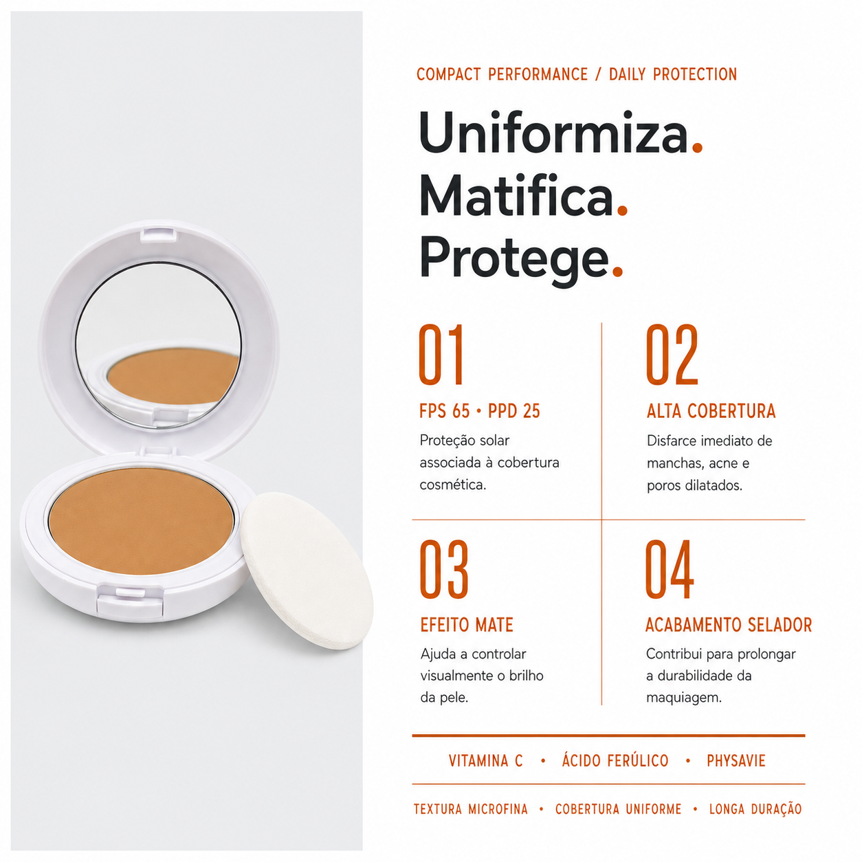 ANTIOXC PÓ COMPACTO FPS 65 12G – Cosmobeauty